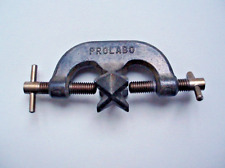 ETAU ... DOUBLE SERRE JOINT POUR TUBE PROLABO ... ECART 2,5 cm .... PARFAIT ETAT