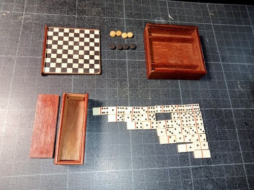 Ancien jeu dominos - jeu, de