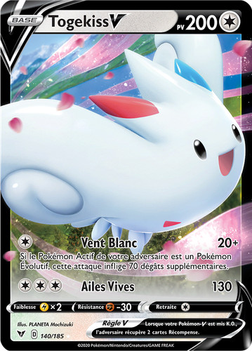 Carte Pokémon Togekiss-V