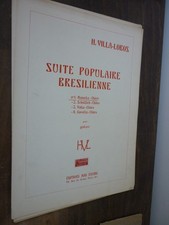 partitions guitare Villa-Lobos