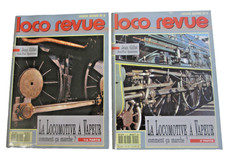 La LOCOMOTIVE A VAPEUR - COMMENT CA MARCHE ? J.Gillot - volumes 1 & 2 LOCO REVUE
