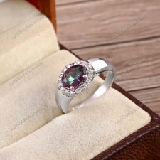 Bague topaze mystique