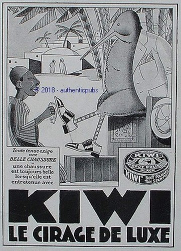 Publicite kiwi cirage de - cirage,
