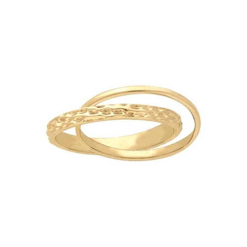 Bague double anneaux