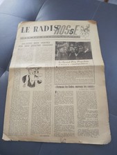 Le radis rosse Film Crainquebille 1954 journal promotion Habib Anatole France 