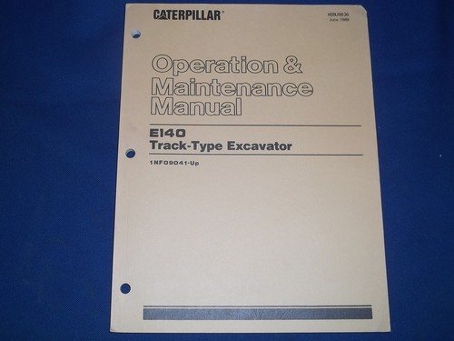 Cat caterpillar e140 - cat,
