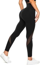 Pantalons de Sport Femme Pantalon de Sudation Legging Anti Cellulite Fitness ...