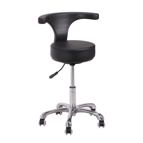 Tabouret pivotant avec dossier