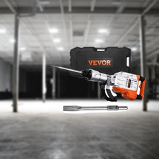 Marteau piqueur Electrique professionnel 3500 W 2 Burins 1900 BPM poignée 360°