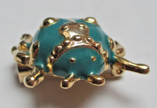 Broche porte bonheur scarabée - porte,