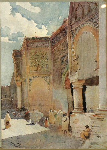 Meknès porte du - meknÈs,