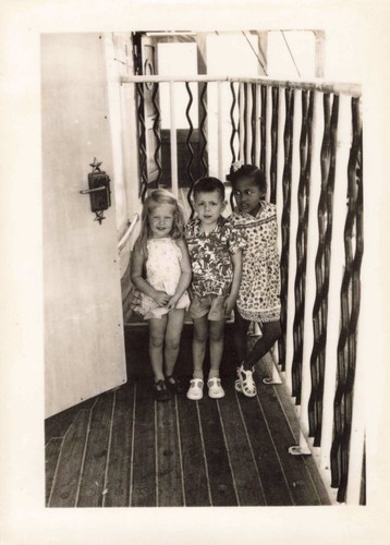 Ancienne photo1953 bord - photo1953, du