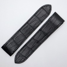 Cinturino alligator noir mat - cinturino,