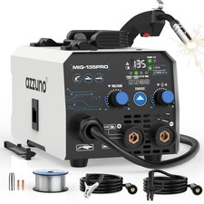 AZZUNO 135A MIG Welder 110v, 3