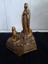 notre dame de lourdes regules 17 cm de haut signé DSR