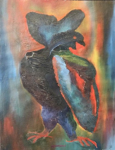Art contemporain oiseau - art,