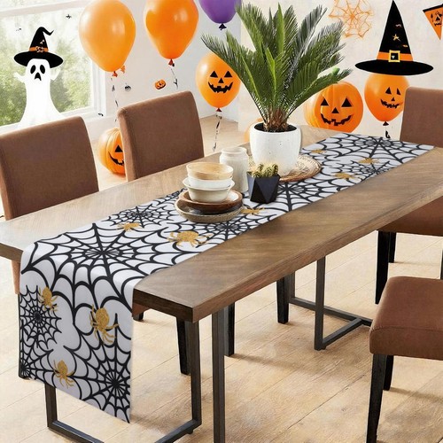 Nappe effet toile araignée - nappe,