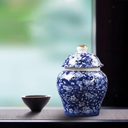 Pot gingembre porcelaine - pot, en