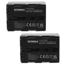 2 Batteries pour Sony DCR-PC9E