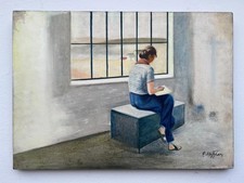 TABLEAU HUILE SUR TOILE EDWARD