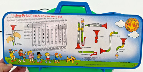 1984 fisher price crazy - fisher, combo