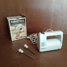 Ancien Batteur Moulinex Modèle Minor, Vintage, Emballage D'origine 