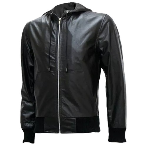 Veste capuche moto motard - à,