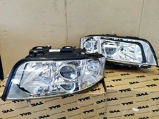 PHARE AVANT DROIT +GAUCHE ÉLECTRIQUE POUR AUDI A6 C5 2001-2005 H7 H7