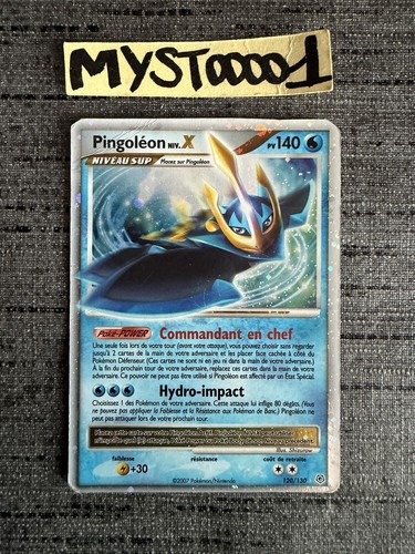 Carte pokemon pingoléon niv - pokemon,