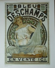 Alphonse MUCHA - Bleu