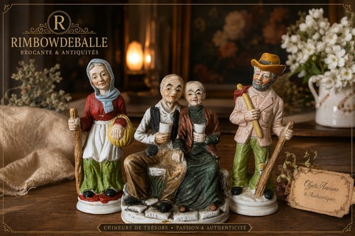 Lot figurines anciennes - lot,