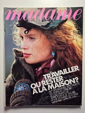 Magazine mode fashion beauté MADAME FIGARO 1er octobre 1988