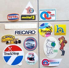 lot autocollants sticker Alpha Roméo Lancia Delta Shell Michelin Camel Elf Avia