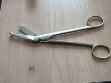 Instrument médical ancien – pince / ciseaux chirurgicaux acier inox – 20,3 cm 