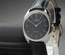 Montre Homme Vintage "Exc+5" UNIVERSAL GENEVE White Shadow 866101 Noire...