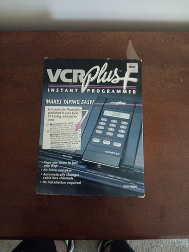 Vintage vcr plus instant - vcr,