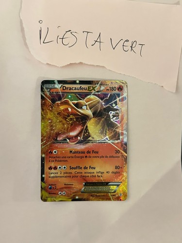 Carte pokémon dracaufeu - pokémon,