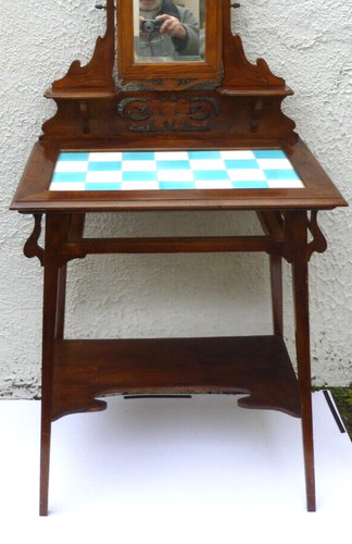 Coiffeuse art nouveau avec - art,