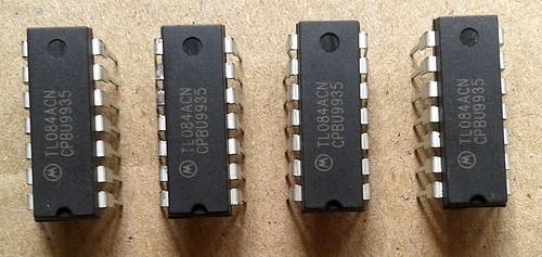 Pcs tl084acn quad - 4, :