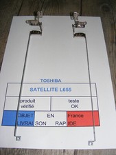 Les 2 charnières pour TOSHIBA