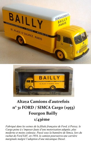 Camions autrefois 31 - camions, d'autrefois