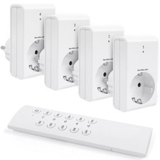 Lot de 4 prises radio avec