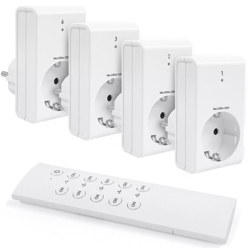 Lot prises radio avec - 4,