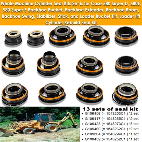 Hydraulic cylinder seal kit - cylinder,