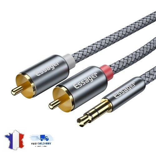 Câble rca audio mâle - câble, 2