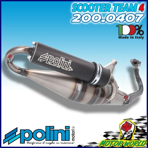 200 0407 pot échappement - 200.0407,