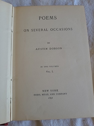 Poems several occasions by - occasions,