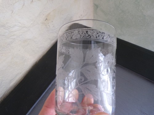 Magnifique verre gobelet