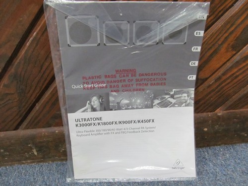 Behringer ultratone - behringer,