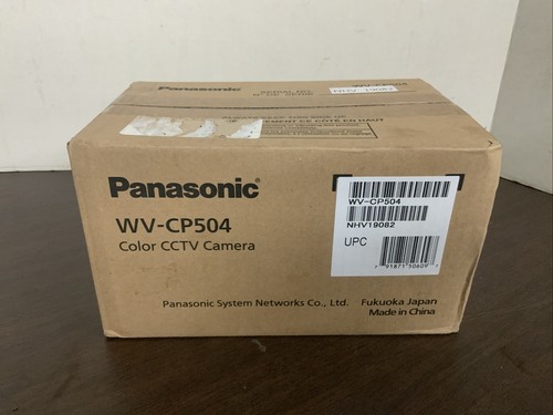 New panasonic cp504 - new, wv-cp504